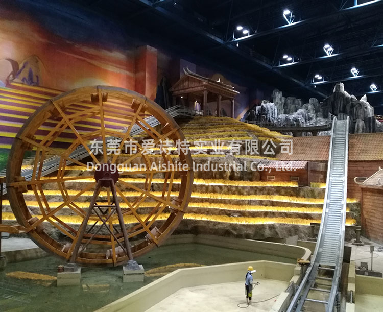 萬達(dá)主題樂園仿真稻穗造景.jpg