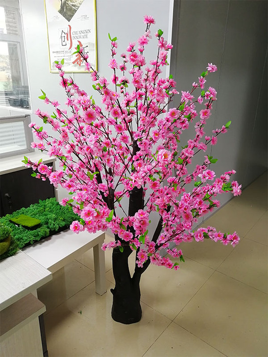 仿真桃花树