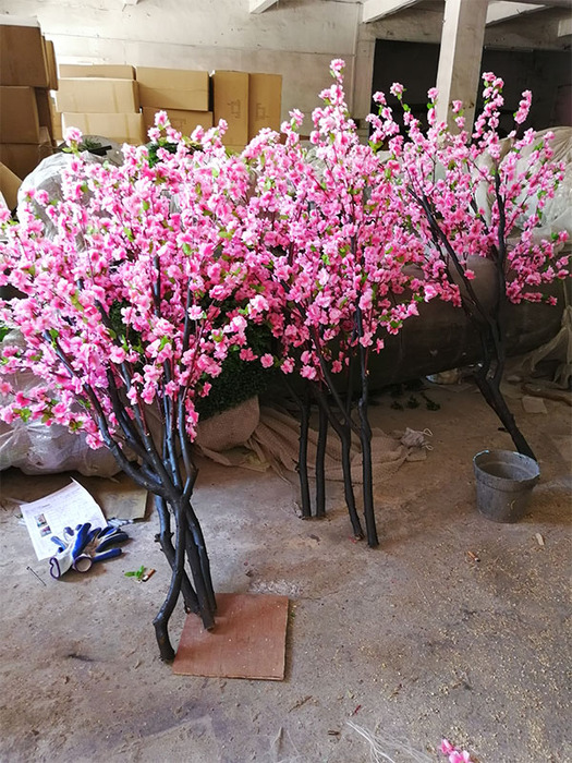 仿真桃花树