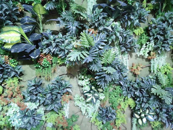 仿真植物墻