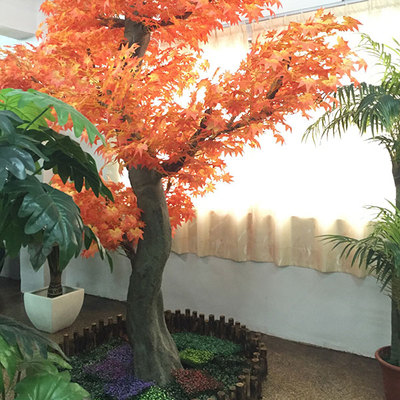 仿真红枫树