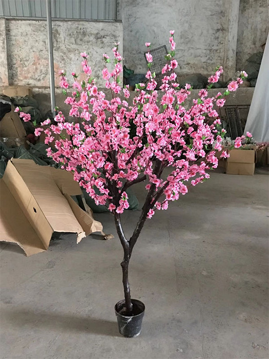 仿真桃花树