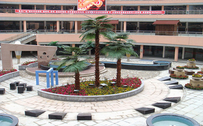 集美廣場仿真棕櫚樹