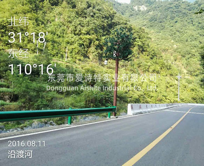 湖北恩施高速監(jiān)控樹案例