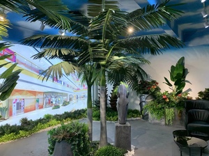 造型仿真棕榈树， 椰子树