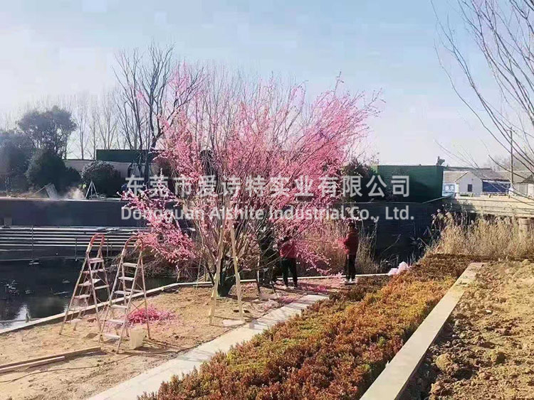 山東濟南小區(qū)枯樹改造工程.jpg