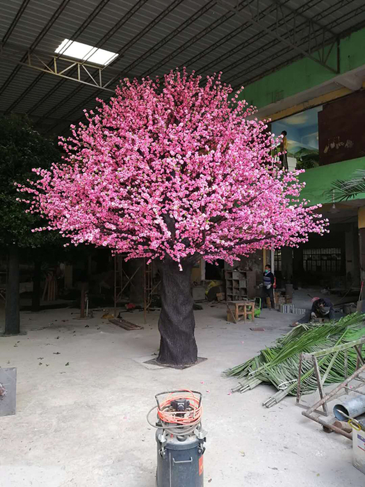 仿真桃花树