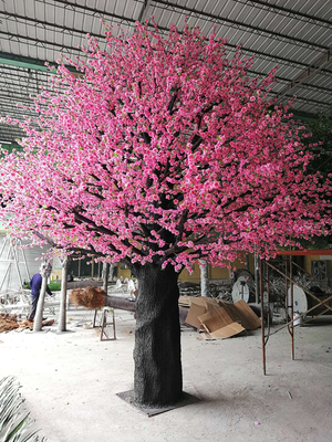 5米仿真大桃花樹凱賓利國際酒店大堂