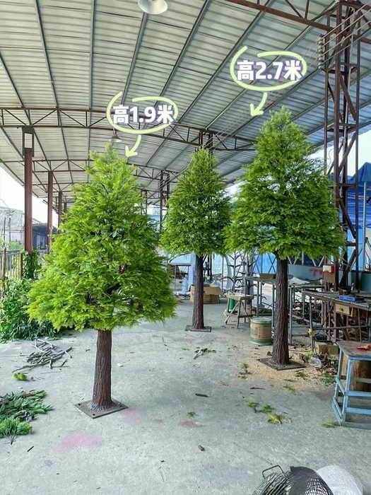 仿真水杉樹